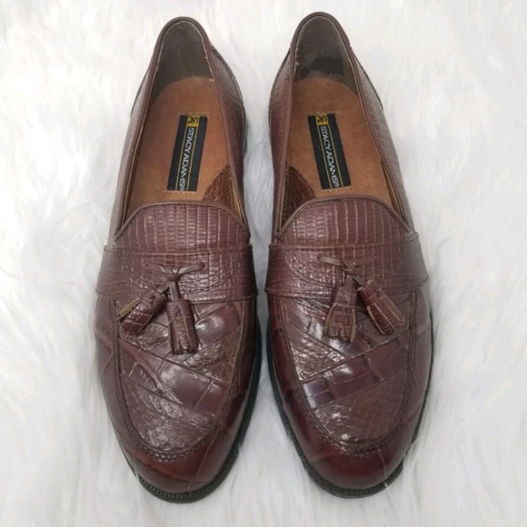 *SOLD* Stacy Adams Santana Loafer Dress Shoes Mens Size 8 - Picture 2 of 8